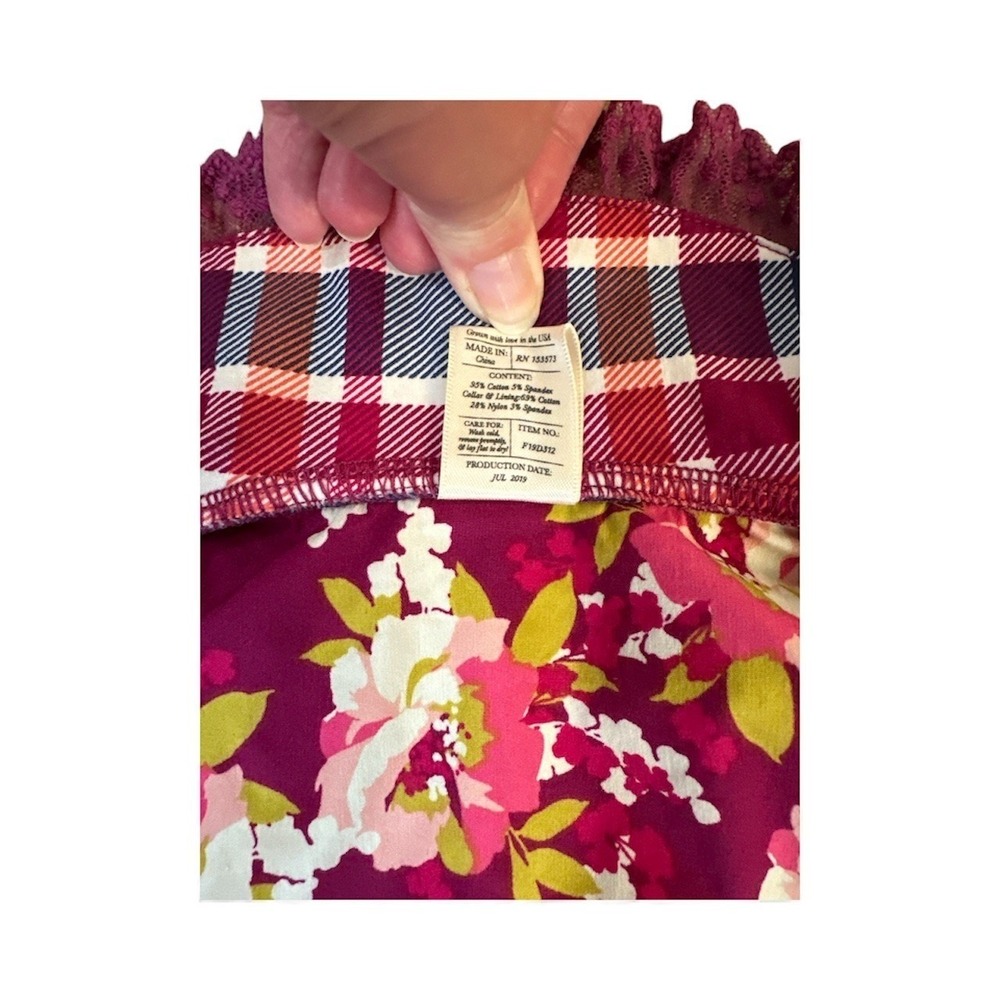 WildFlowers Kids Blue Tiered Swing Coat Floral Collar Button Front Size 2‎ - Picture 5 of 5